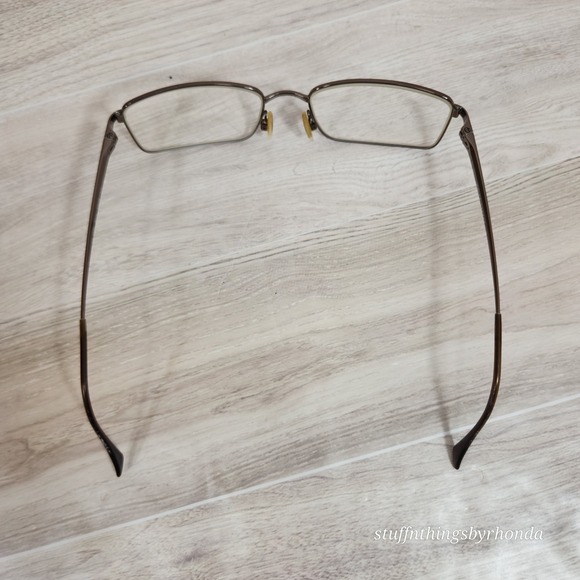 RALPH LAUREN 1036 SQUARE FULL RIM  EYEGLASSES FRAMES 55-18-140 Made In ITALY - Picture 9 of 10